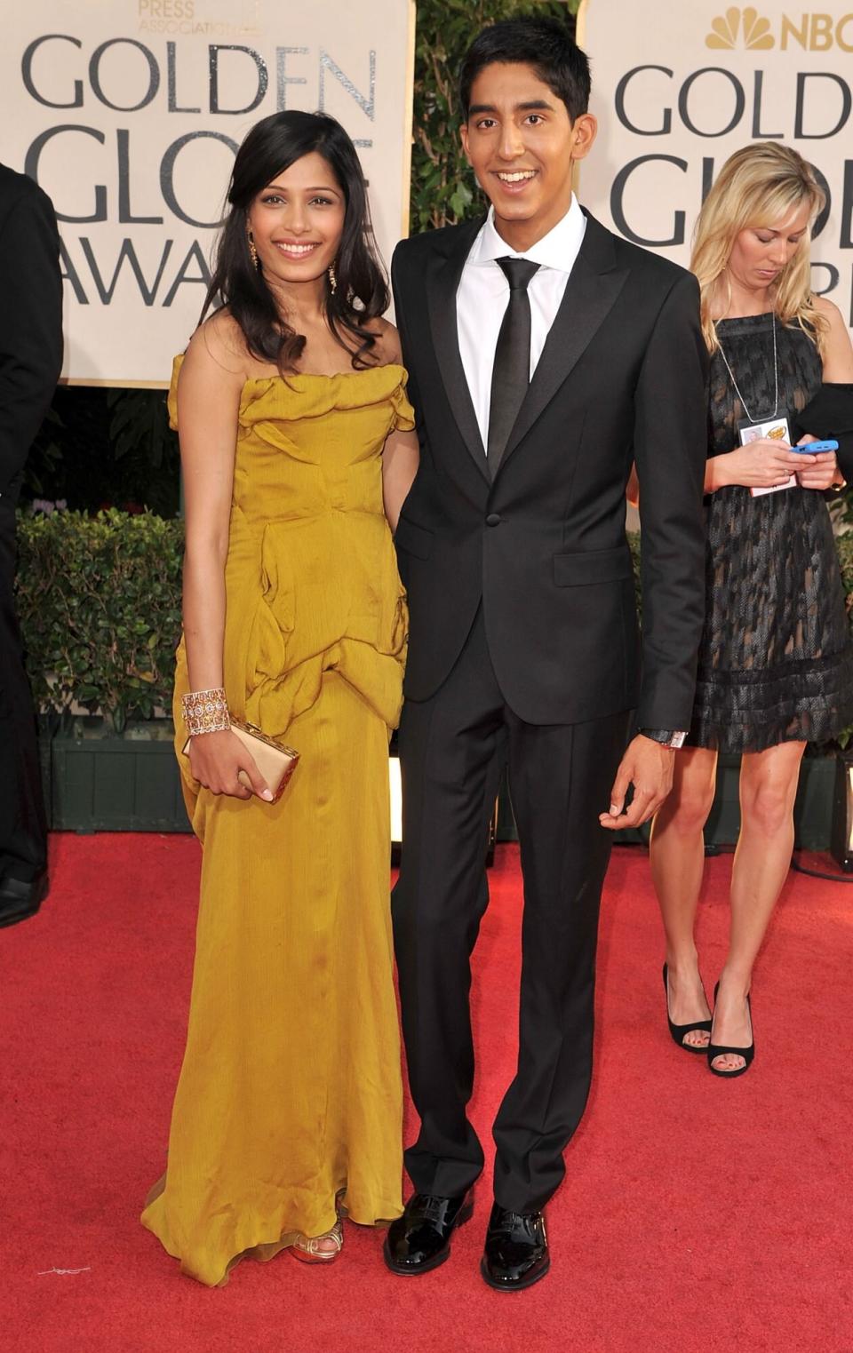 TBT: Dev Patel and Freida Pinto