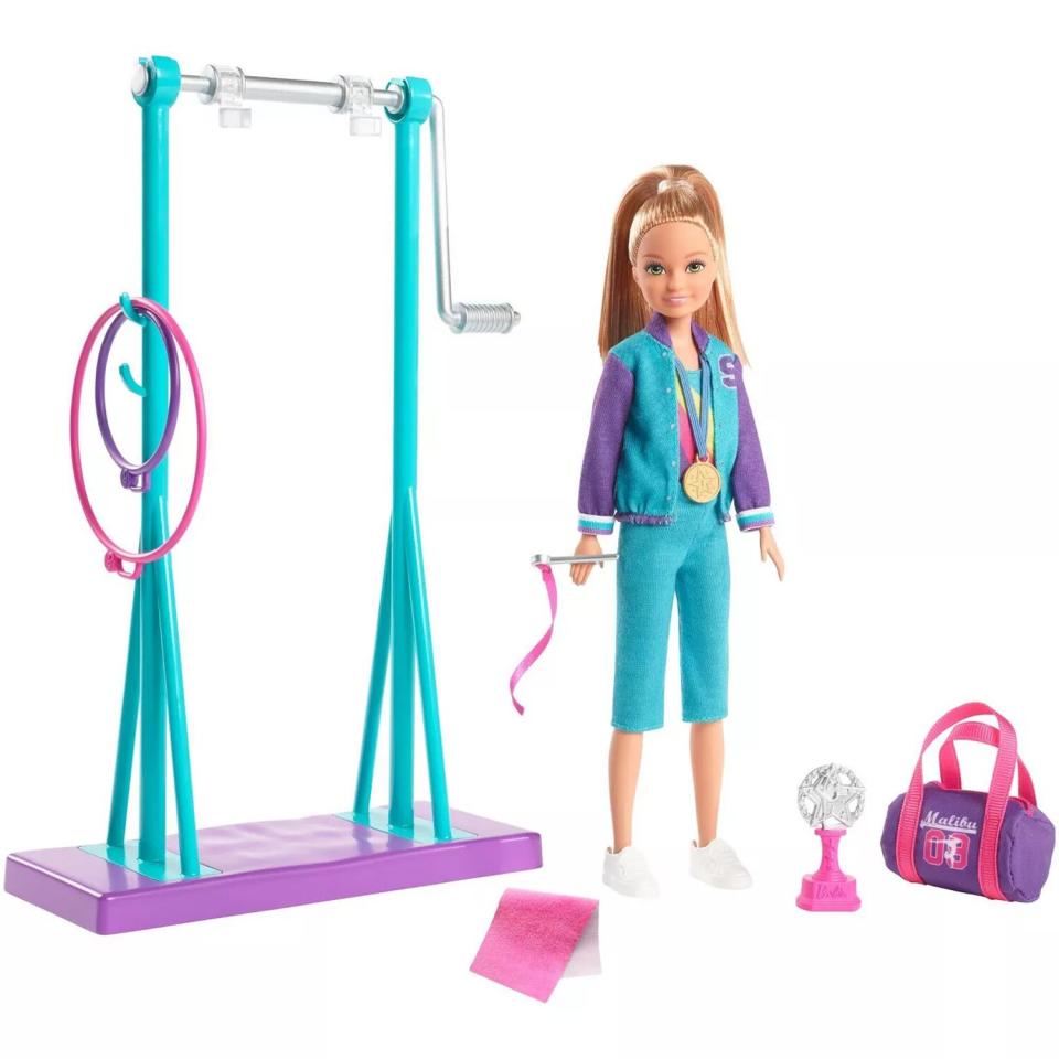 Barbie You Can Be Anything Gymnast Doll Playset