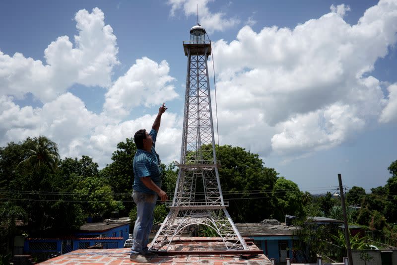 Replica of the Eiffel Tower in Havana