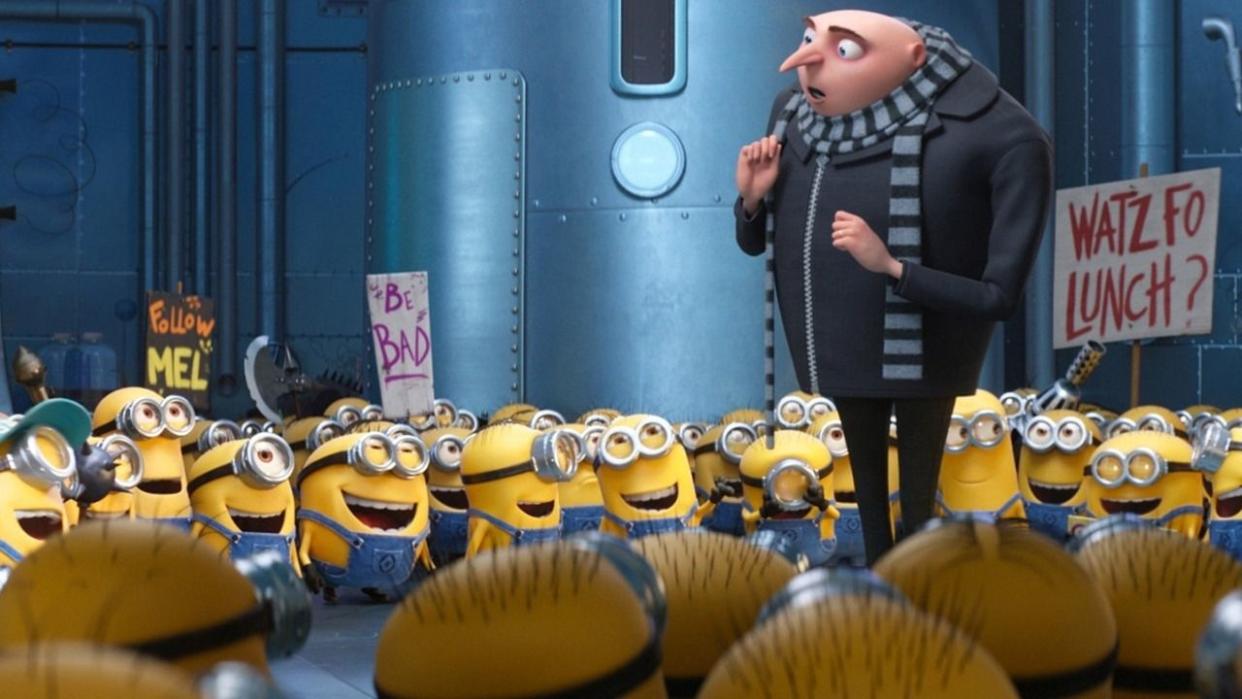 a scene from despicable me, a good housekeeping pick for best kids movies