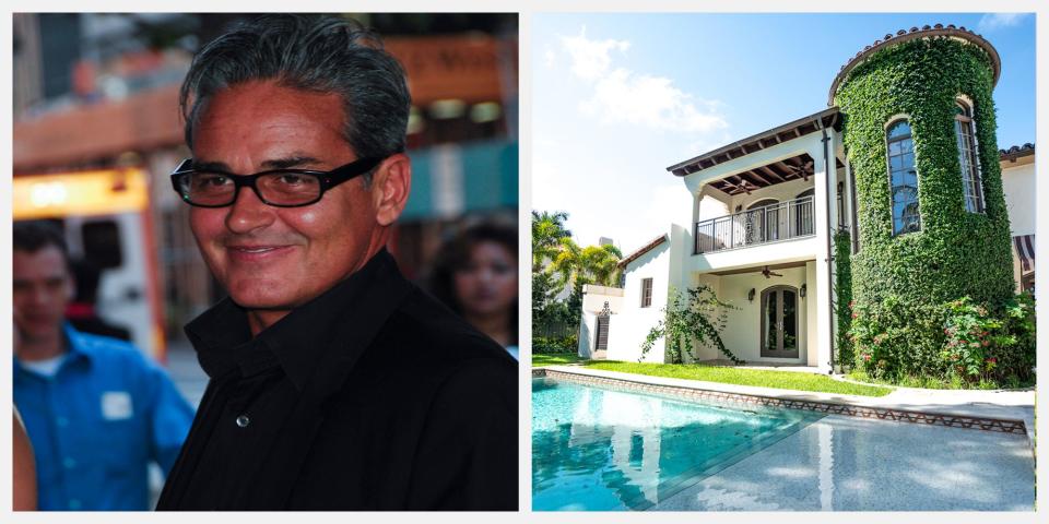 <p>The Miami Beach home of the late celebrity hairstylist Oribe Canales is on the market for $4.8 million. The Cuban-born "hair maestro" was lauded for his namesake hair care brand and for creating the signature looks of celebrities, including <a rel="nofollow noopener" href="https://www.townandcountrymag.com/style/jewelry-and-watches/g26824784/jennifer-lopez-engagement-rings-pics/" target="_blank" data-ylk="slk:Jennifer Lopez;elm:context_link;itc:0;sec:content-canvas" class="link ">Jennifer Lopez</a>, Naomi Campbell, and Cindy Crawford. </p><p>Canales purchased the 5,200-square-foot property in May 2018 for $4.35 million and resided there until his passing in December 2018 at the age of 62. Located at 5645 North Bay Road, the Mediterranean Spanish-style home has been designated as historic and features five bathrooms and five bathrooms. Scroll down for a look inside. Laura Cresto of Douglas Elliman has <a rel="nofollow noopener" href="https://sef.mlsmatrix.com/Matrix/Public/Portal.aspx?k=5108725XNSJM&p=DE-51886613-142&L=1#1" target="_blank" data-ylk="slk:the listing;elm:context_link;itc:0;sec:content-canvas" class="link ">the listing</a>. </p>