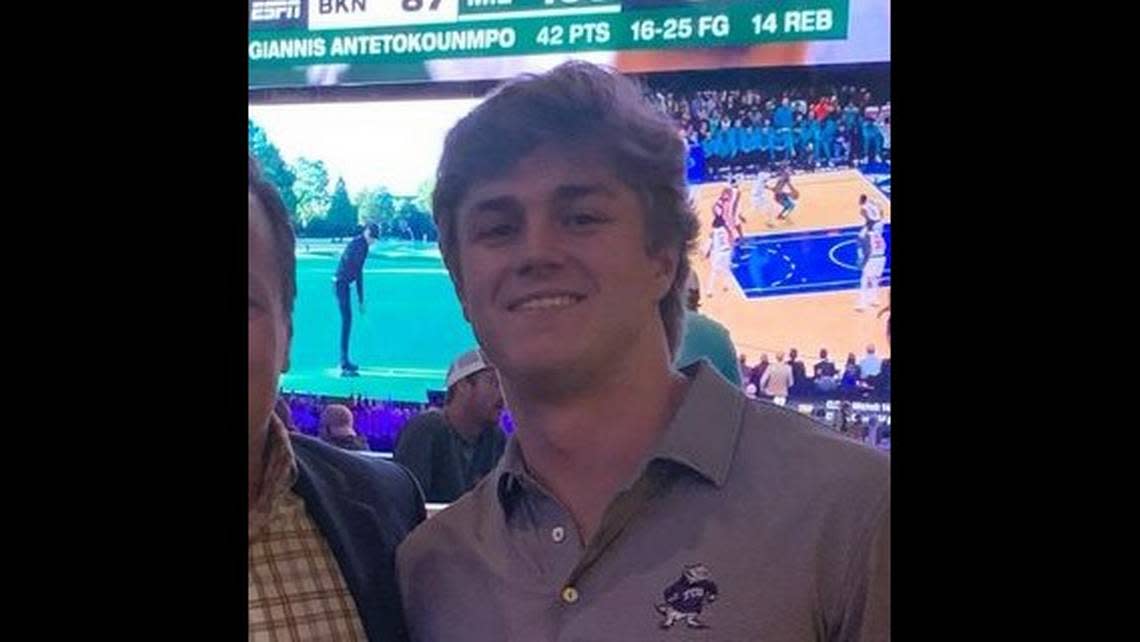 TCU junior Wes Smith was killed in a shooting in the West 7th entertainment district in Fort Worth on Friday, Sept. 1, 2023.