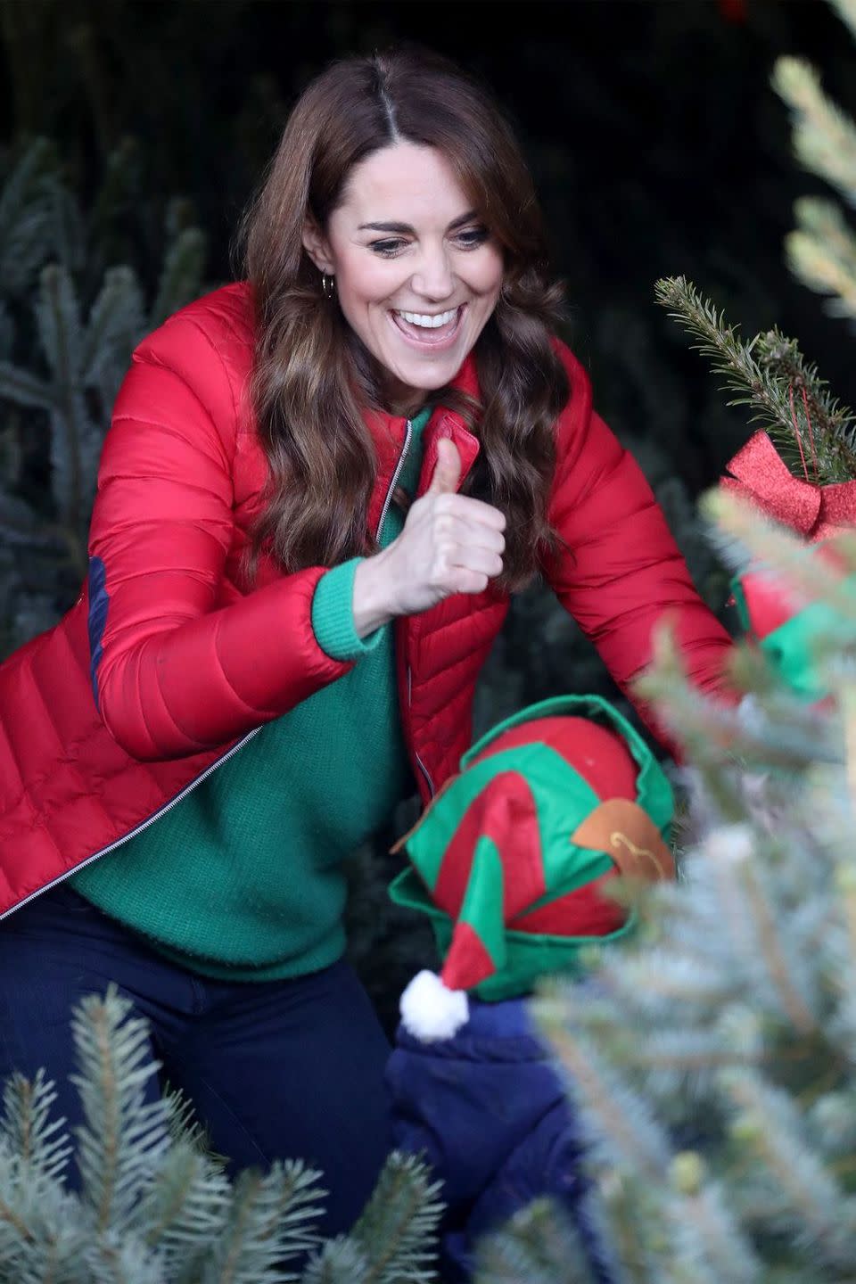 Kate Middleton Picks Out Christmas Trees with Adorable Children