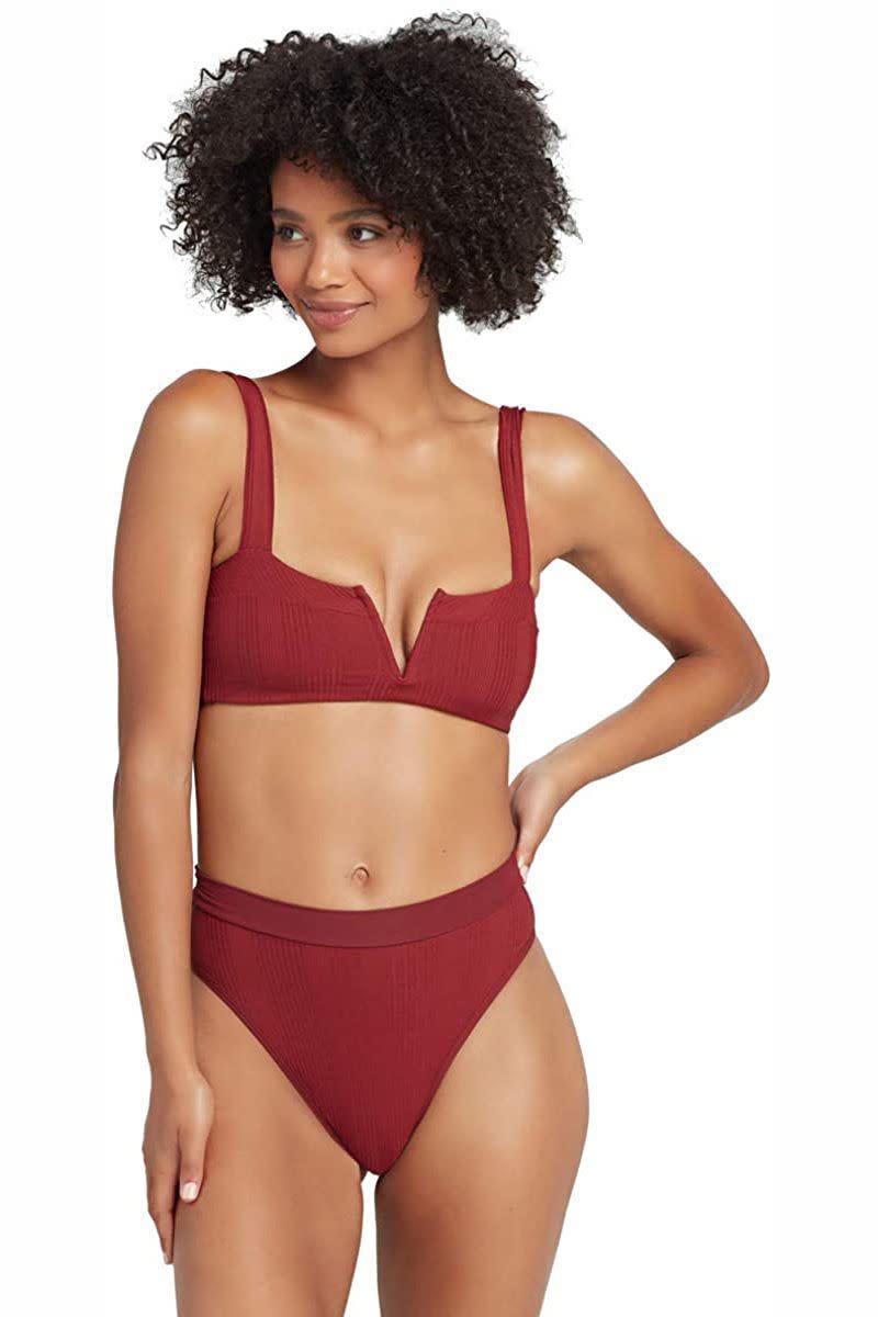 Ridin' High Lee Lee V-Front Bikini Top