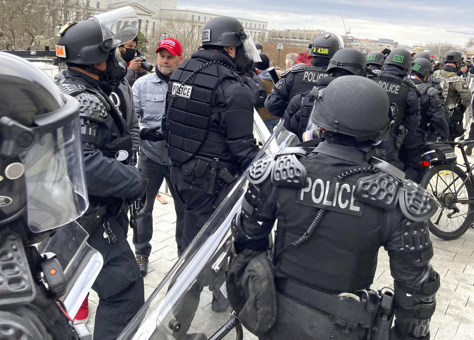 Photo by: zz/STRF/STAR MAX/IPx 2021 1/10/21 Another Capitol Police Officer has died, this time by suicide, after responding to the Pro-Trump riot at the Capitol Building in Washington, D.C.. STAR MAX File Photo: 1/6/21 The United States Capitol Building in Washington, D.C. was breached by thousands of protesters during a "Stop The Steal" rally in support of President Donald Trump during the worldwide coronavirus pandemic. The demonstrators were protesting the results of the 2020 United States presidential election where Donald Trump was defeated by Joe Biden. While there was a significant police presence attempting to keep the peace - including law enforcement officers and agents from The U.S. Capitol Police, The Virginia State Police, The Metropolitan Police of The District of Columbia, The National Guard, and The FBI - demonstrators used chemical irritants to breach the interior of The Capitol Building. This, while the Democratic Party gained control of The United States Senate - sweeping the Georgia Runoff Election and securing two additional seats. (Washington, D.C.)