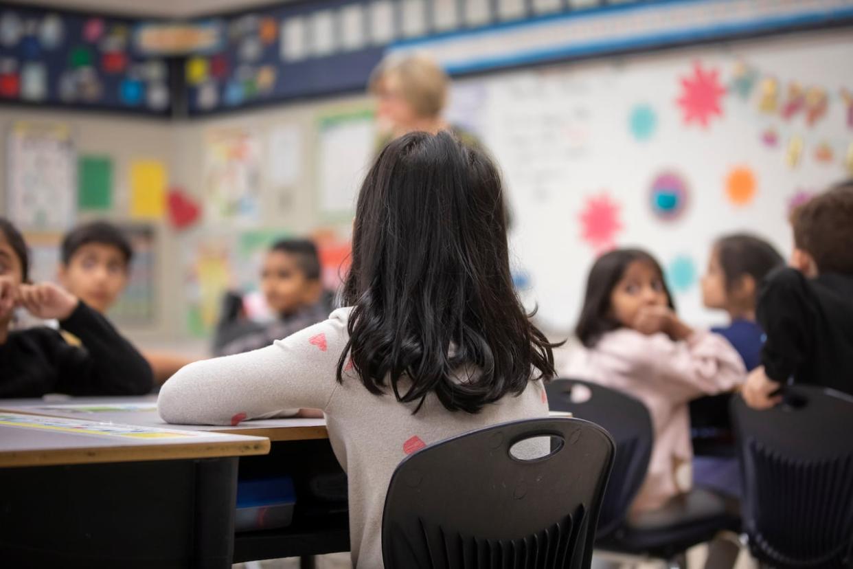 The Surrey School District says it may have to cut its StrongStart program amid a funding crunch. (Ben Nelms/CBC - image credit)