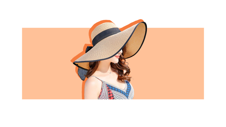 This large straw hat from Amazon is less than $20.