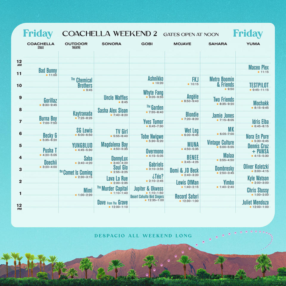 圖片翻攝自 Coachella 官網