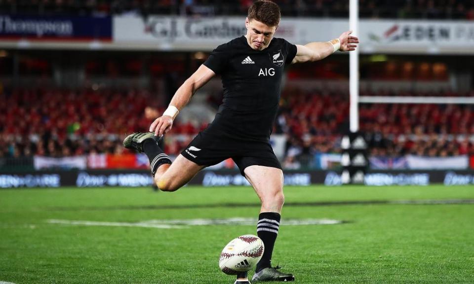 Key All Blacks playmaker Beauden Barrett