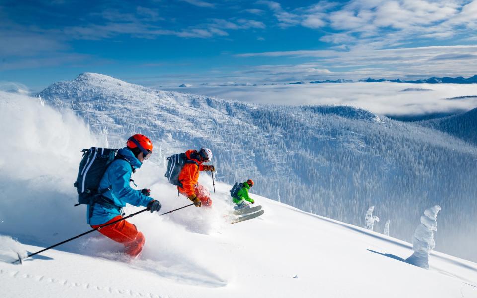 skiers off piste - Getty