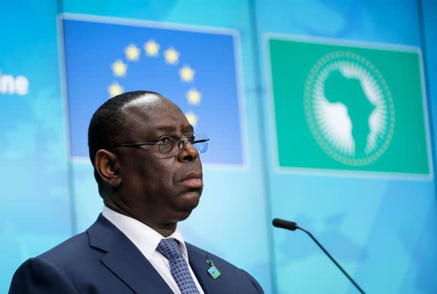 El presidente de Senegal, Macky Sall. (Photo: Thierry Monasse via Getty Images)
