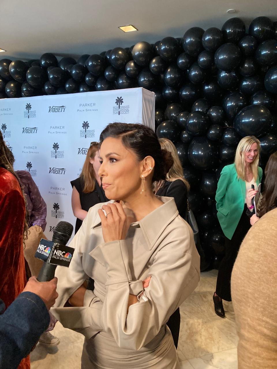 Actress and "Flamin’ Hot" director Eva Longoria at the Variety 10 Directors to Watch brunch in Palm Springs on Jan. 6, 2023.