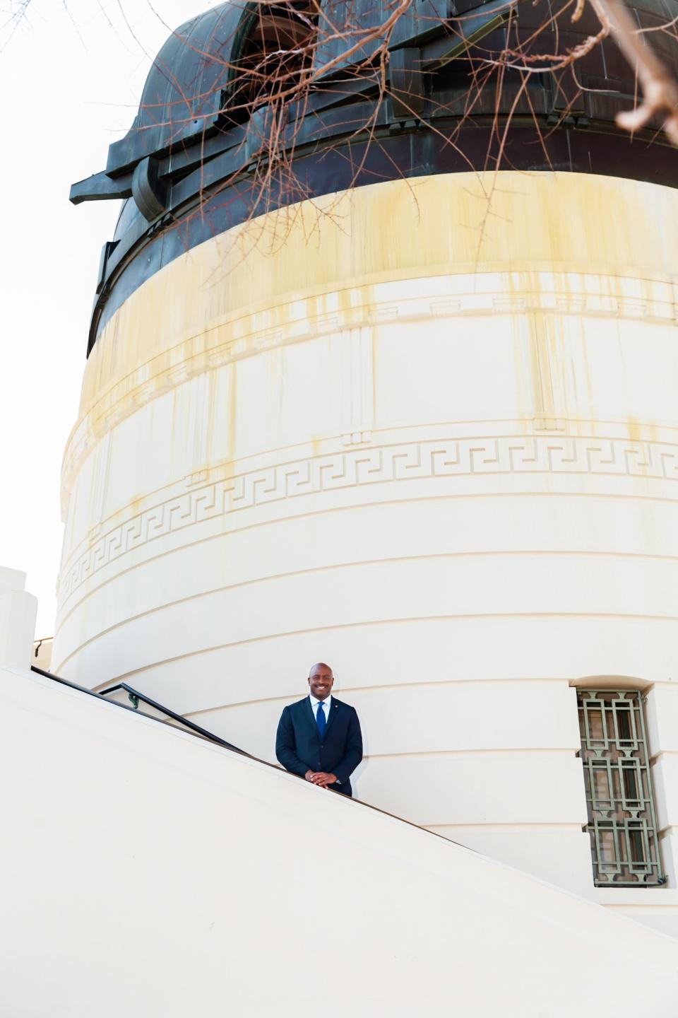 A day in Los Angeles with Leland Melvin, who went to space, came back, and somehow ended up on Darren Aronofsky's new documentary series <em>One Strange Rock</em>, about the planet he once looked down upon.