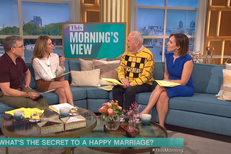 Gyles on This Morning with Ben and Cat