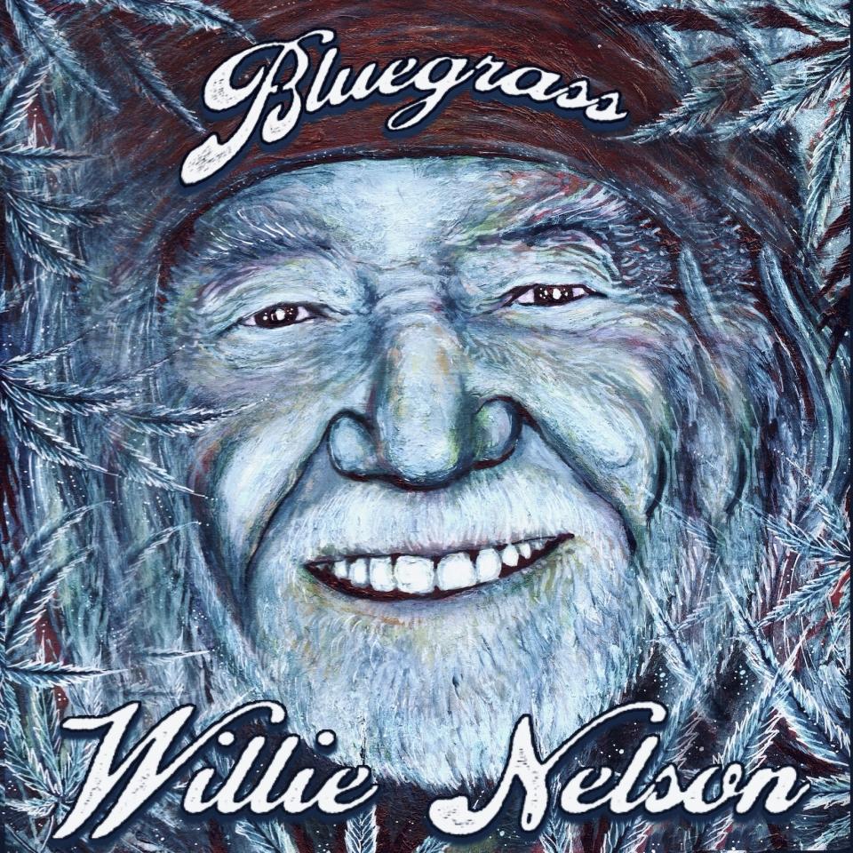 This cover image released by Sony Music shows "Bluegrass" by Willie Nelson. (Sony Music via AP)