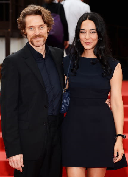 Actor Willem Dafoe with his wife Giada Colagrande are seen during the 69th Venice Film Festival on September 1, 2012 in Venice, Italy. (Photo by Ian Gavan/Getty Images)