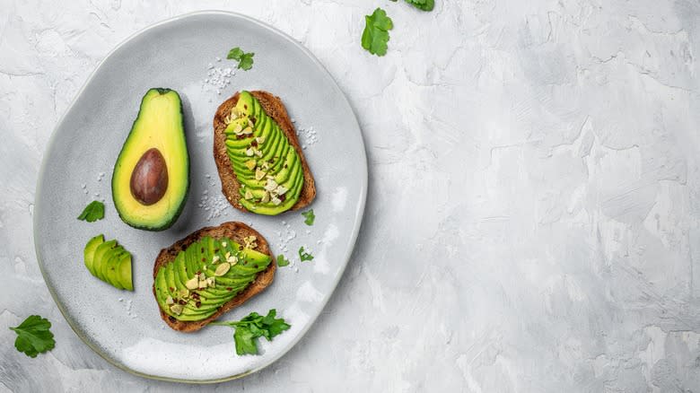 avocado on toast