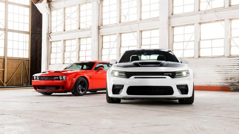 2022 Dodge Challenger and Charger Hellcat Widebody