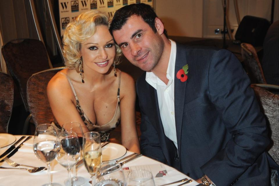 Kristina Rihanoff paired up with dance partner Joe Calzaghe after the seventh series finished (Getty Images for MTV)