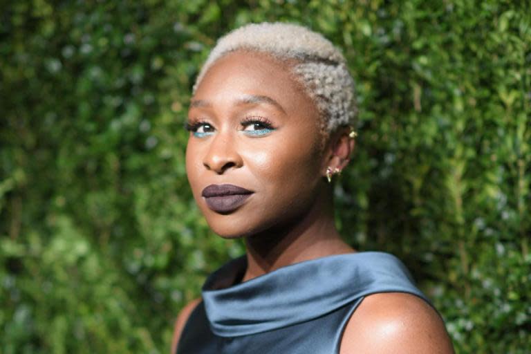 Cynthia Erivo apologises after forgetting words to US national anthem