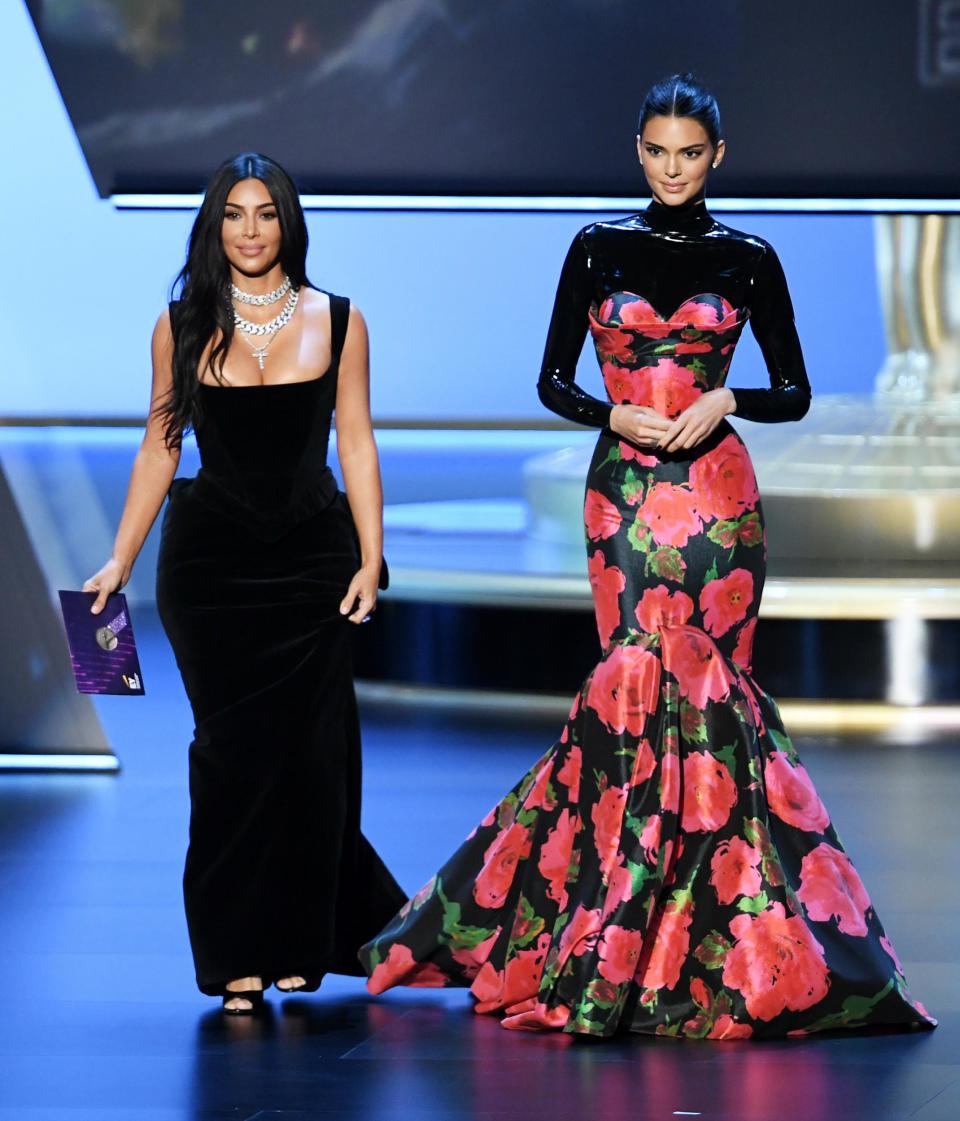 Kim Kardashian-West and Kendall Jenner (Getty Images )