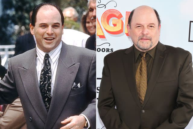 <p>Buena Vista Pictures/Courtesy of Everett; Cindy Ord/Getty</p> Jason Alexander in 'Pretty Woman' and in 2023