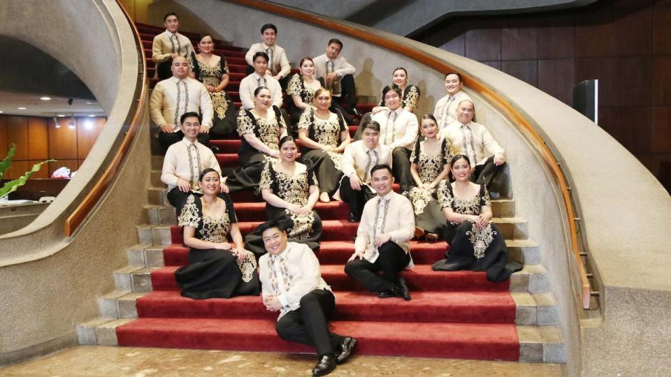 The Philippine Madrigal Singers arrived in Saskatchewan in late April and performed three times in and around Regina.   