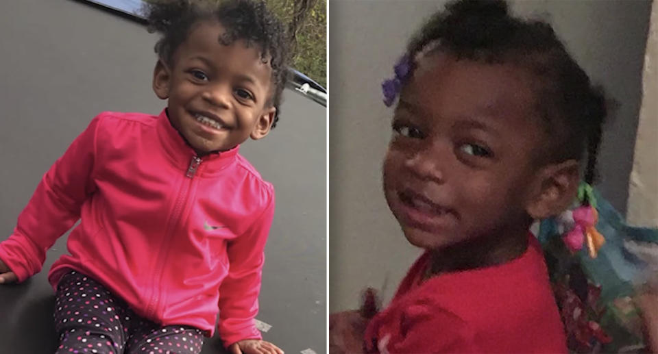 Photos of two-year-old Maliyah Bass.