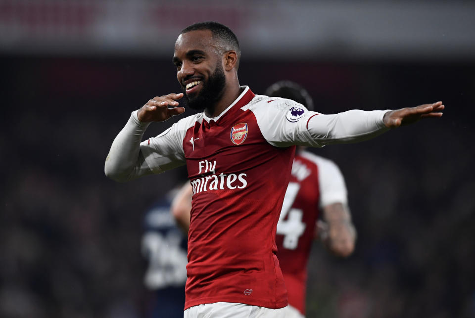 Alexandre Lacazette est entré dans l’histoire d’Arsenal.