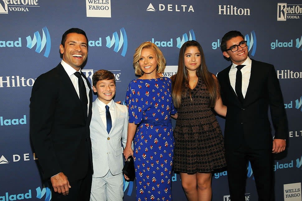 Kelly Ripa Mark Consuelos