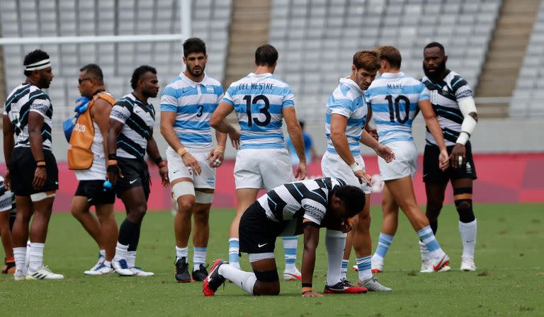 La Argentina cayó ante Fiji y se juega el bronce con Gran Bretaña