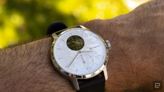 Withings Hybrid Smart ScanWatch 38 mm - Boutique en ligne 42things