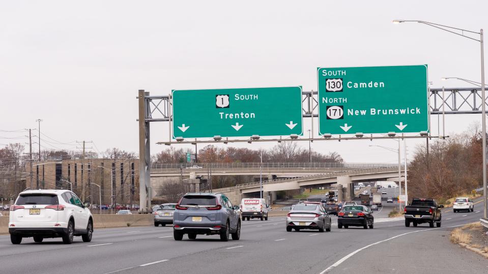 Two children died after the vehicle in which they were passengers traveled on the wrong side of the highway at the intersection of Routes 1 and 130 around 11:35 p.m. Thursday and struck an Old Bridge police car.