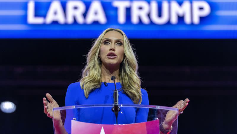 Former President Donald Trump is considering endorsing his daughter-in-law, Lara Trump, to be the next co-chair of the Republican National Committee.