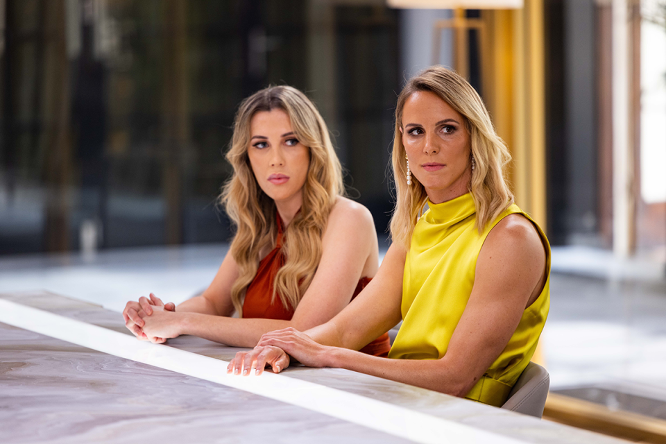 MAFS' Beck Zemek and Bronte Campbell on Celebrity Apprentice.