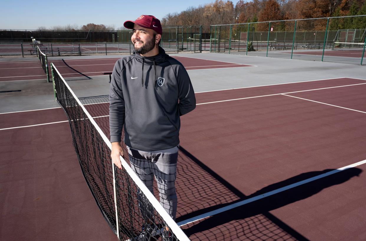 Columbus Academy's Preston Eberlyn is The Dispatch's All-Metro Girls Tennis Coach of the Year.