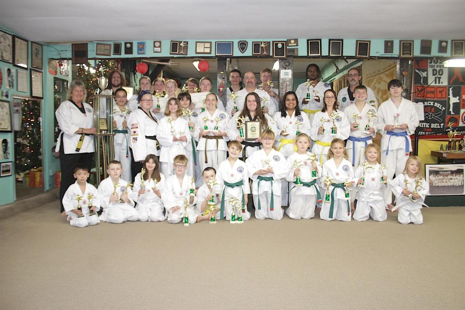 Anglemyer's Tae Kwon Do Academy brought home more hardware from their most recent tournament, earning 30 first place finishes.