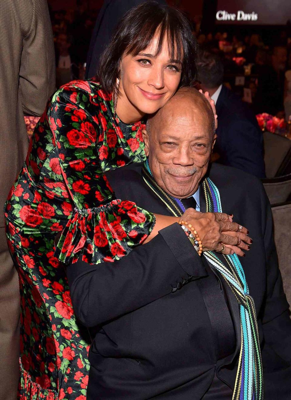 Rashida Jones & Quincy Jones