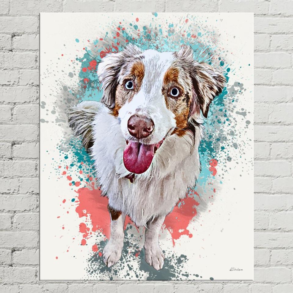 Pet Portrait Canvas