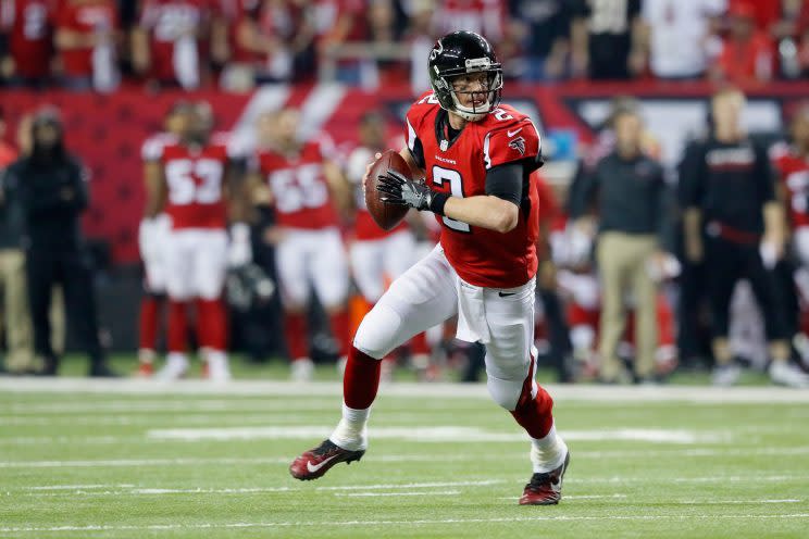 Matt Ryan ran the show on Saturday against Seattle. (Getty Images)