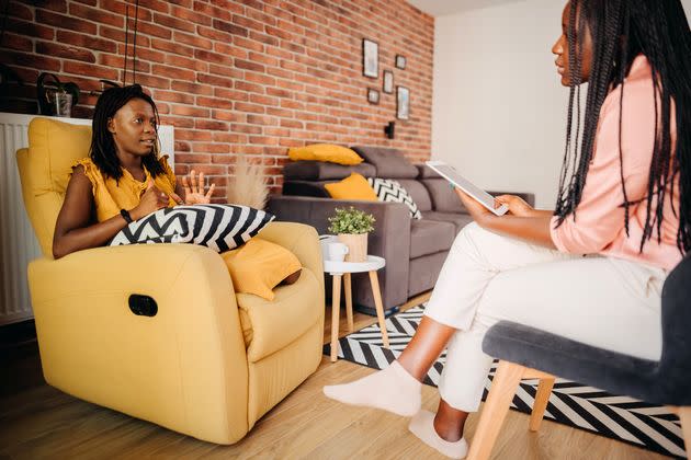 Therapists share the advice they've given to clients dealing with job-related headaches. (Photo: StefaNikolic via Getty Images)