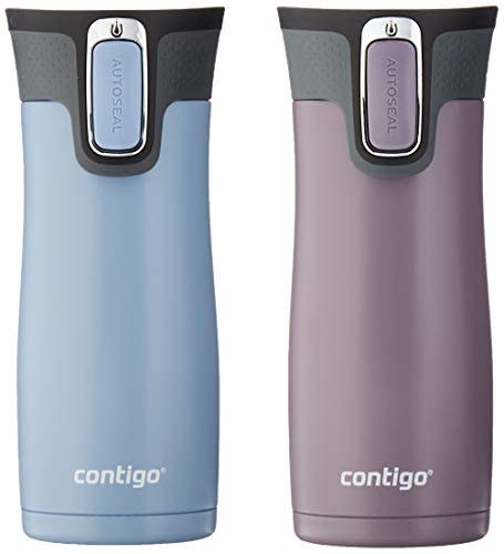 Contigo Autoseal West Loop 2.0 - Vacuum Insulated Stainless Steel Thermal Coffee Travel Mug - K…