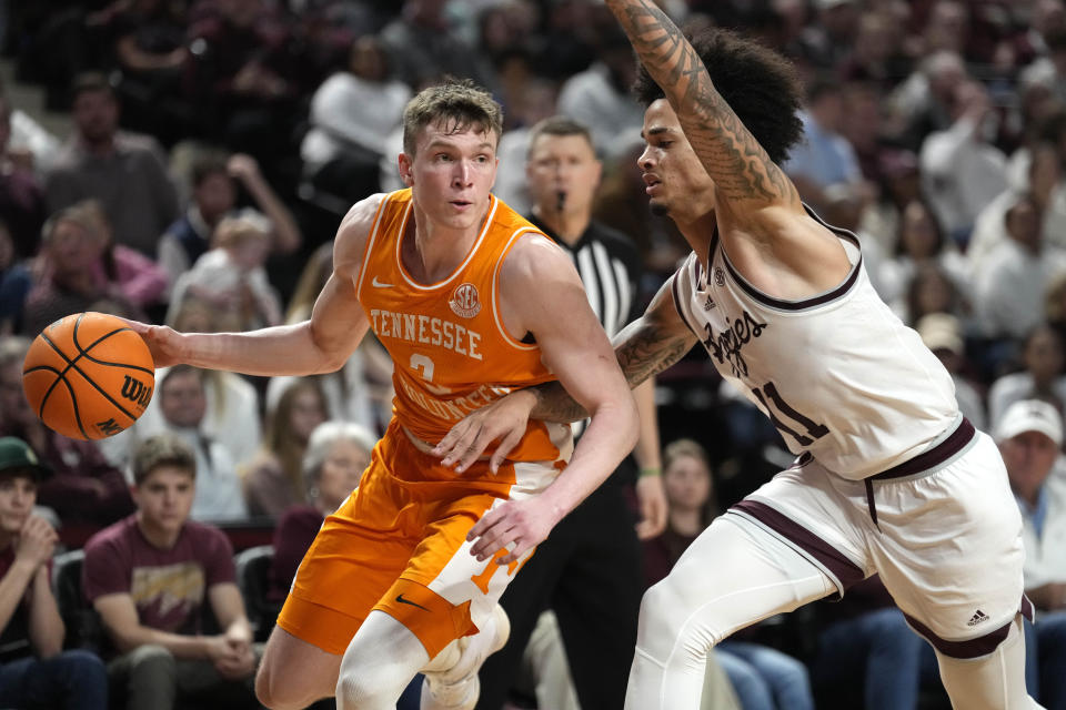 Texas A&M rolled past Tennessee and Dalton Knecht on Saturday in College Station.