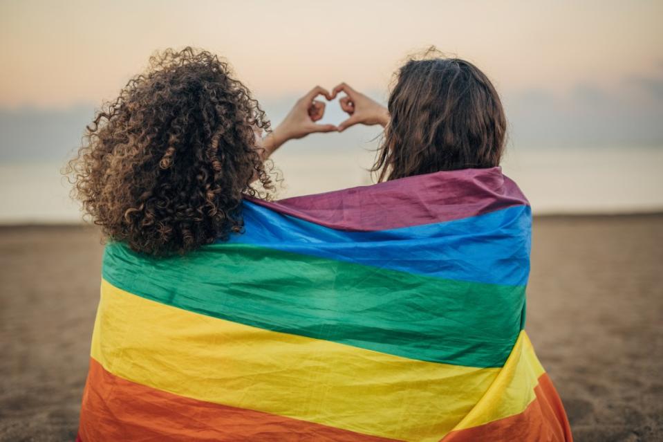 The study said lesbian women are 20% more likely to die sooner. Getty Images