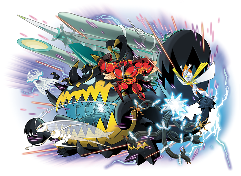 Ultra Beasts (imagen: The Pokémon Company)