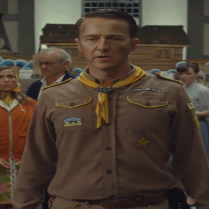 Edward Norton in Moonrise Kingdom