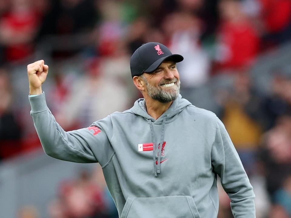 Klopp was the outsider who came to define Liverpool (Getty)