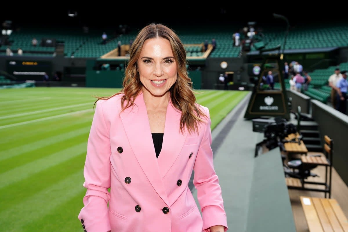 Melanie Chisholm at Wimbledon  (PA Wire)