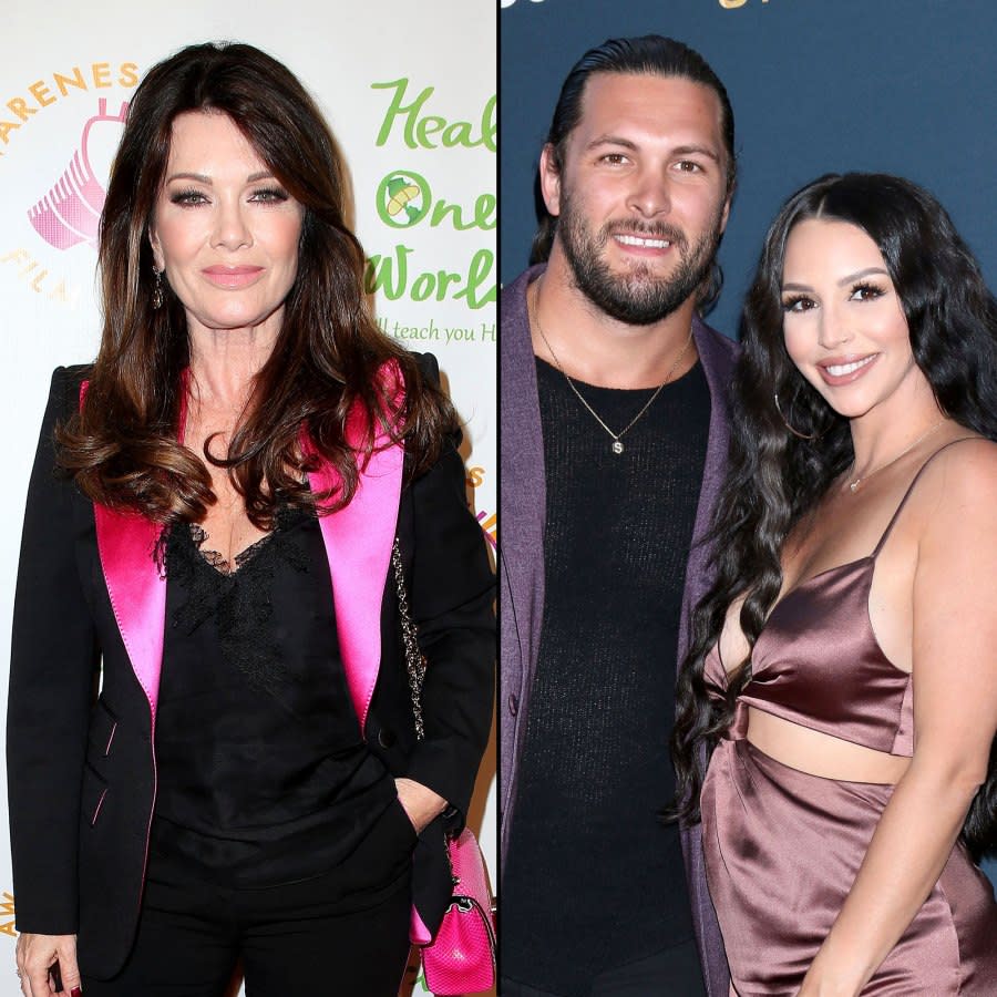 Lisa Vanderpump Says Scheana Shay Fiance Brock Davies Brings Surprises on Vanderpump Rules