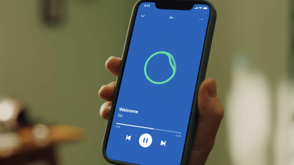 Spotify AI DJ on your mobile phone